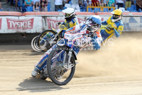  04.08.2013 RZESZOW ZUZEL SPEEDWAY ENEA EKSTRALIGA MECZ PGE MARMA RZESZOW - STAL GORZOW WIELKOPOLSKI <br />N/Z NIELS KRISTIAN IVERSEN (ZOLTY), DAWID LAMPART (NIEBIESKI), ADRIAN CYFER (BIALY)<br /> 