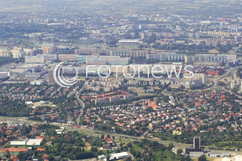  07.08.2013 RZESZOW ZDJECIA LOTNICZE WYKONANE Z SAMOLOTU<br />RZESZOW Z LOTU PTAKA<br />N/Z OSIEDLE NOWE MIASTO BLOKOWISKO<br /> 