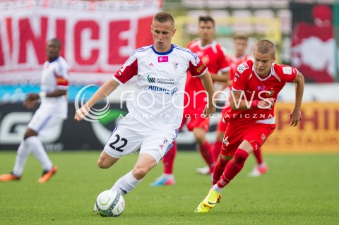 10.08.2013 LODZ PILKA NOZNA T-MOBILE EKSTRAKLASA SEZON 2013/2014 FOOTBALL POLISH EKSTRAKLASA SEASON WIDZEW LODZ - GORNIK ZABRZE N/Z  VELJKO BATROVIC SEWERYN GANCARCZYK  