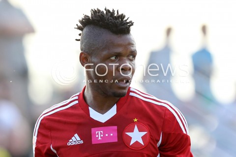  11.08.2013 MIELEC PILKA NOZNA<br />MECZ KONTROLNY MECZ TOWARZYSKI<br />STAL MIELEC - WISLA KRAKOW<br />N/Z EMMANUEL SARKI<br /> 