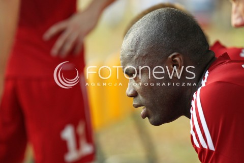  11.08.2013 MIELEC PILKA NOZNA<br />MECZ KONTROLNY MECZ TOWARZYSKI<br />STAL MIELEC - WISLA KRAKOW<br />N/Z OSMAN CHAVEZ<br /> 