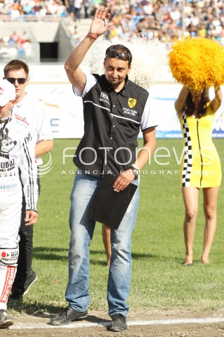  15.08.2013 RZESZOW ZUZEL SPEEDWAY ENEA EKSTRALIGA MECZ PGE MARMA RZESZOW - STELMET FALUBAZ ZIELONA GORA<br />N/Z RAFAL DOBRUCKI TRENER SYLWETKA<br /> 