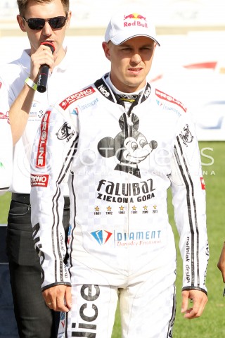  15.08.2013 RZESZOW ZUZEL SPEEDWAY ENEA EKSTRALIGA MECZ PGE MARMA RZESZOW - STELMET FALUBAZ ZIELONA GORA<br />N/Z JAROSLAW HAMPEL SYLWETKA<br /> 
