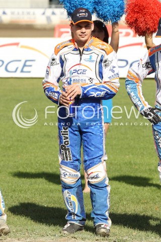  15.08.2013 RZESZOW ZUZEL SPEEDWAY ENEA EKSTRALIGA MECZ PGE MARMA RZESZOW - STELMET FALUBAZ ZIELONA GORA<br />N/Z JURICA PAVLIC SYLWETKA<br /> 