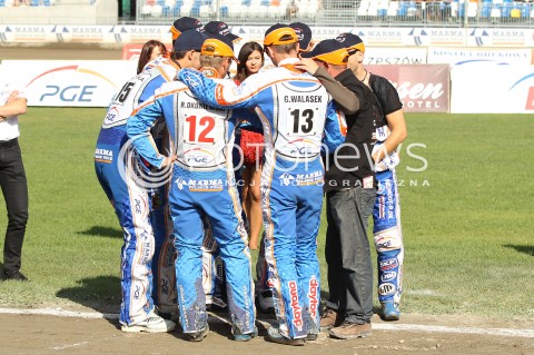  15.08.2013 RZESZOW ZUZEL SPEEDWAY ENEA EKSTRALIGA MECZ PGE MARMA RZESZOW - STELMET FALUBAZ ZIELONA GORA<br />N/Z ZESPOL DRUZYNA PGE MARMY MOTYWACJA<br /> 