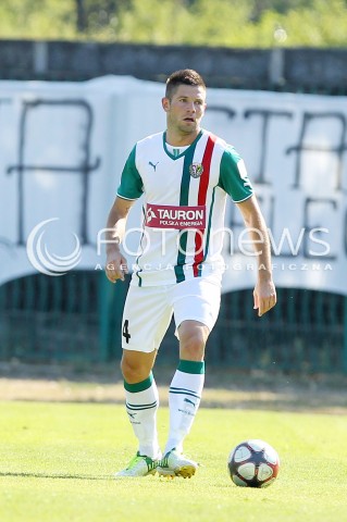  17.08.2013 STALOWA WOLA <br />PILKA NOZNA POLSKA PUCHAR POLSKI SEZON 2013/2014 FOOTBALL POLISH CUP SEASON 2013/2014 STAL STALOWA WOLA - SLASK WROCLAW<br />N/Z AMIR SPAHIC SYLWETKA <br /> 