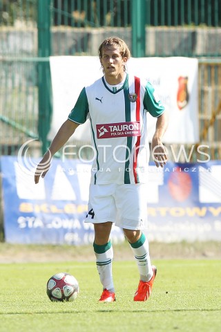  17.08.2013 STALOWA WOLA <br />PILKA NOZNA POLSKA PUCHAR POLSKI SEZON 2013/2014 FOOTBALL POLISH CUP SEASON 2013/2014 STAL STALOWA WOLA - SLASK WROCLAW<br />N/Z TADEUSZ SOCHA SYLWETKA <br /> 