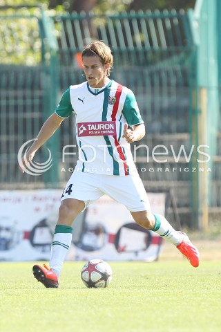  17.08.2013 STALOWA WOLA <br />PILKA NOZNA POLSKA PUCHAR POLSKI SEZON 2013/2014 FOOTBALL POLISH CUP SEASON 2013/2014 STAL STALOWA WOLA - SLASK WROCLAW<br />N/Z TADEUSZ SOCHA SYLWETKA <br /> 