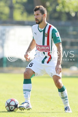  17.08.2013 STALOWA WOLA <br />PILKA NOZNA POLSKA PUCHAR POLSKI SEZON 2013/2014 FOOTBALL POLISH CUP SEASON 2013/2014 STAL STALOWA WOLA - SLASK WROCLAW<br />N/Z DALIBOR STEVANOVIC SYLWETKA <br /> 