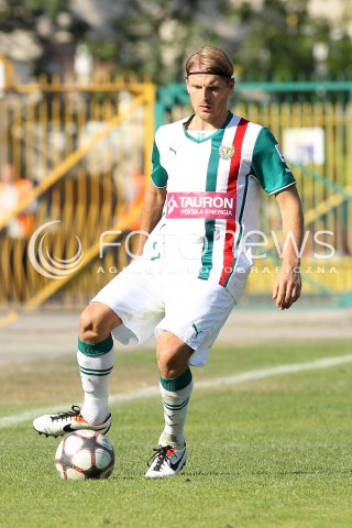  17.08.2013 STALOWA WOLA <br />PILKA NOZNA POLSKA PUCHAR POLSKI SEZON 2013/2014 FOOTBALL POLISH CUP SEASON 2013/2014 STAL STALOWA WOLA - SLASK WROCLAW<br />N/Z KRZYSZTOF OSTROWSKI SYLWETKA <br /> 