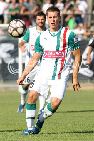  17.08.2013 STALOWA WOLA <br />PILKA NOZNA POLSKA PUCHAR POLSKI SEZON 2013/2014 FOOTBALL POLISH CUP SEASON 2013/2014 STAL STALOWA WOLA - SLASK WROCLAW<br />N/Z TADEUSZ HOLOTA SYLWETKA <br /> 