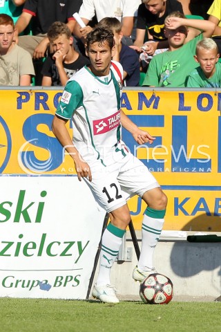  17.08.2013 STALOWA WOLA <br />PILKA NOZNA POLSKA PUCHAR POLSKI SEZON 2013/2014 FOOTBALL POLISH CUP SEASON 2013/2014 STAL STALOWA WOLA - SLASK WROCLAW<br />N/Z DUDU PARAIBA SYLWETKA <br /> 