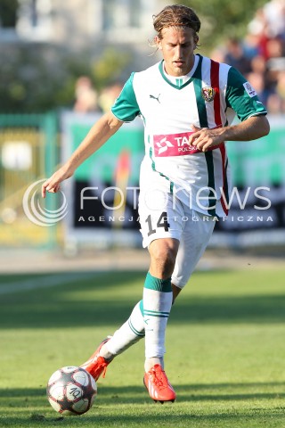  17.08.2013 STALOWA WOLA <br />PILKA NOZNA POLSKA PUCHAR POLSKI SEZON 2013/2014 FOOTBALL POLISH CUP SEASON 2013/2014 STAL STALOWA WOLA - SLASK WROCLAW<br />N/Z ODED GAVISH SYLWETKA <br /> 