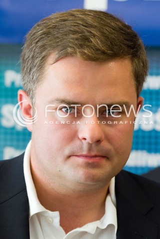  20.08.2013 RZESZOW KONFERENCJA PRASOWA PIS W ZWIAZKU Z UZUPELNIAJACYMI WYBORAMI DO SENATU NA PODKARPACIU.<br />NA KONFERENCJI POJAWIL SIE ADAM HOFMAN PROMUJACY KANDYDATURE ZDZISLAWA PUPY.<br />N/Z ADAM HOFMAN SYLWETKA GLOWKA PORTRET<br /> 
