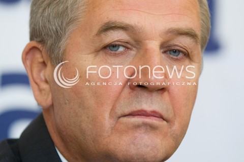  20.08.2013 RZESZOW <br />KONFERENCJA PRASOWA SOLIDARNEJ POLSKI W ZWIAZKU Z UZUPELNIAJACYMI WYBORAMI DO SENATU NA PODKARPACIU. NA KONFERENCJI POJAWILA SIE POSEL BEATA KEMPA PROMUJACA KANDYDATURE KAZIMIERZA ZIOBRO. <br />N/Z KAZIMIERZ ZIOBRO<br /> 