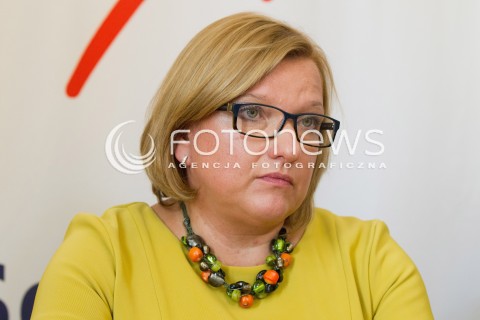  20.08.2013 RZESZOW <br />KONFERENCJA PRASOWA SOLIDARNEJ POLSKI W ZWIAZKU Z UZUPELNIAJACYMI WYBORAMI DO SENATU NA PODKARPACIU. NA KONFERENCJI POJAWILA SIE POSEL BEATA KEMPA PROMUJACA KANDYDATURE KAZIMIERZA ZIOBRO. <br />N/Z BEATA KEMPA <br /> 