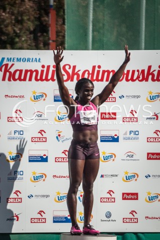  25.08.2013 WARSZAWA<br />CZWARTY MEMORIAL KAMILI SKOLIMOWSKIEJ W WARSZAWIE <br />4TH KAMILA SKOLIMOWSKA MEMORIAL IN WARSAW <br />N/Z CARRIE RUSSELL<br /> 