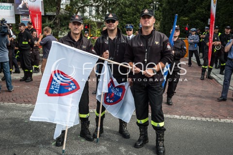  27.08.2013 PROTEST POLICJI PRZECIW OBNIZKOM WYNAGRODZEN  