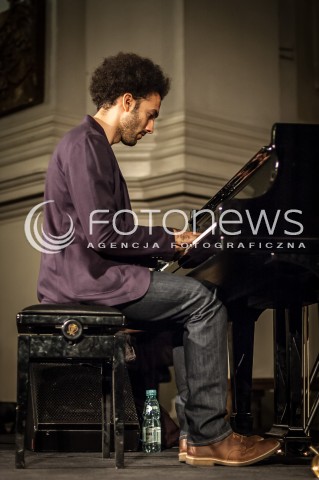 28.08.2013 WARSZAWA <br />KONCERT TOMASZ STANKO NEW YORK QUARTET W RAMACH X FESTIWALU SINGERA <br />N/Z DAVID VIRELLES<br /> 