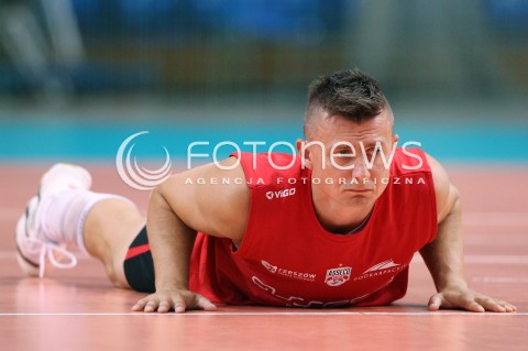  29.08.2013 RZESZOW SIATKOWKA<br />OTWARTY DLA KIBICOW TRENING SIATKARZY ASSECO RESOVIA<br />N/Z KRZYSZTOF IGNACZAK<br /> 
