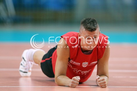  29.08.2013 RZESZOW SIATKOWKA<br />OTWARTY DLA KIBICOW TRENING SIATKARZY ASSECO RESOVIA<br />N/Z KRZYSZTOF IGNACZAK<br /> 
