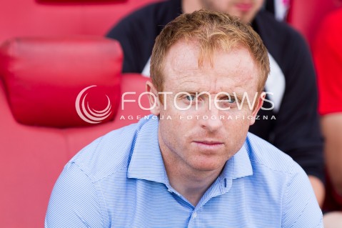  31.08.2013 LODZ PILKA NOZNA T-MOBILE EKSTRAKLASA SEZON 2013/2014 FOOTBALL POLISH EKSTRAKLASA SEASON WIDZEW LODZ -JAGIELLONIA BIALYSTOK N/Z PIOTR STOKOWIEC SYLWETKA   