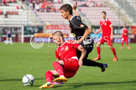  31.08.2013 LODZ PILKA NOZNA T-MOBILE EKSTRAKLASA SEZON 2013/2014 FOOTBALL POLISH EKSTRAKLASA SEASON WIDZEW LODZ -JAGIELLONIA BIALYSTOK N/Z VELJKO BATROVIC   