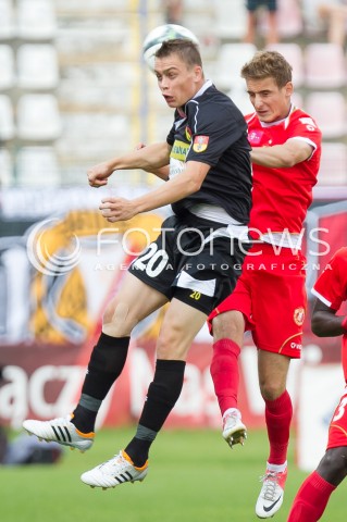  31.08.2013 LODZ PILKA NOZNA T-MOBILE EKSTRAKLASA SEZON 2013/2014 FOOTBALL POLISH EKSTRAKLASA SEASON WIDZEW LODZ -JAGIELLONIA BIALYSTOK N/Z MACIEJ GAJOS   