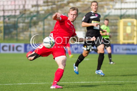  31.08.2013 LODZ PILKA NOZNA T-MOBILE EKSTRAKLASA SEZON 2013/2014 FOOTBALL POLISH EKSTRAKLASA SEASON WIDZEW LODZ -JAGIELLONIA BIALYSTOK N/Z EDUARDS VISNAKOVS    
