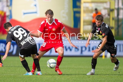  31.08.2013 LODZ PILKA NOZNA T-MOBILE EKSTRAKLASA SEZON 2013/2014 FOOTBALL POLISH EKSTRAKLASA SEASON WIDZEW LODZ -JAGIELLONIA BIALYSTOK N/Z POVILAS LEIMONAS  