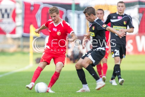  31.08.2013 LODZ PILKA NOZNA T-MOBILE EKSTRAKLASA SEZON 2013/2014 FOOTBALL POLISH EKSTRAKLASA SEASON WIDZEW LODZ -JAGIELLONIA BIALYSTOK N/Z PATRYK STEPINSKI  