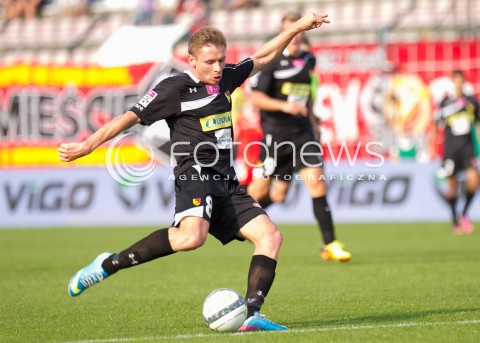  31.08.2013 LODZ PILKA NOZNA T-MOBILE EKSTRAKLASA SEZON 2013/2014 FOOTBALL POLISH EKSTRAKLASA SEASON WIDZEW LODZ -JAGIELLONIA BIALYSTOK N/Z TOMASZ KUPISZ SYLWETKA  
