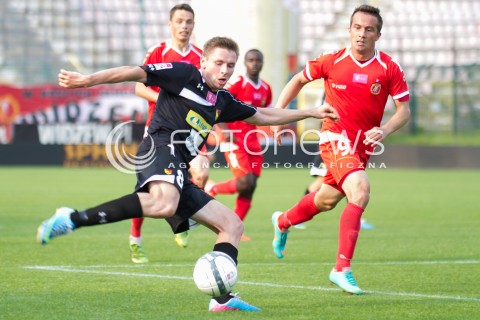  31.08.2013 LODZ PILKA NOZNA T-MOBILE EKSTRAKLASA SEZON 2013/2014 FOOTBALL POLISH EKSTRAKLASA SEASON WIDZEW LODZ -JAGIELLONIA BIALYSTOK N/Z KUPISZ TOMASZ  