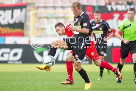  31.08.2013 LODZ PILKA NOZNA T-MOBILE EKSTRAKLASA SEZON 2013/2014 FOOTBALL POLISH EKSTRAKLASA SEASON WIDZEW LODZ -JAGIELLONIA BIALYSTOK N/Z MARIUSZ RYBICKI BEKIM BALAJ  