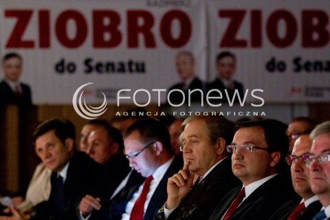  01.09.2013 DEBICA <br />KONWENCJA KLUBU PARLAMENTARNEGO SOLIDARNA POLSKA W DEBICY<br />N/Z ZBIGNIEW ZIOBRO KAZIMIERZ ZIOBRO<br /> 