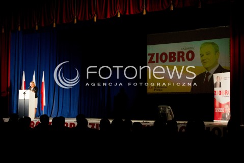  01.09.2013 DEBICA <br />KONWENCJA KLUBU PARLAMENTARNEGO SOLIDARNA POLSKA W DEBICY<br />N/Z SCENA<br /> 