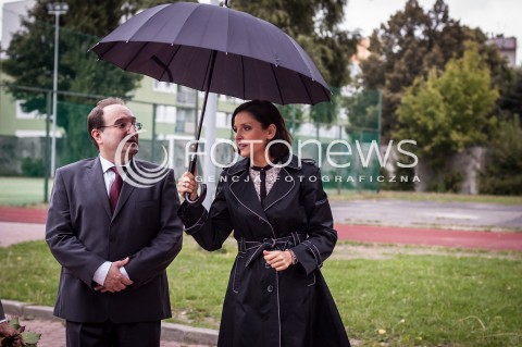  02.09.2013 WARSZAWA UROCZYSTE ROZPOCZECIE ROKU SZKOLNEGO 2013 / 2014 Z UDZIALEM MINISTER SPORTU JOANNY MUCHY <br />N/Z JOANNA MUCHA MINISTER SPORTU STANISLAW PIECH<br /> 