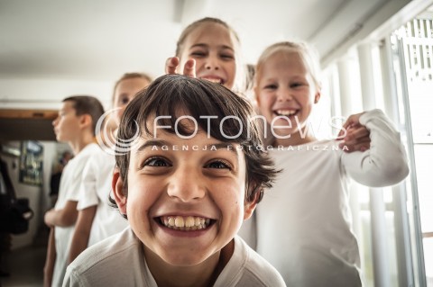  04.09.2013 WARSZAWA MINISTER SPORTU JOANNA MUCHA INAUGURUJE AKCJE WF Z KLASA N/Z DZIECI UCZNIOWIE MALUCHY  