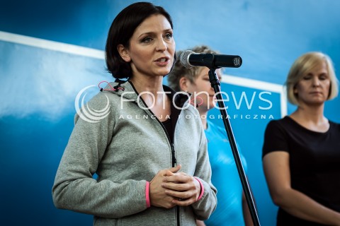  04.09.2013 WARSZAWA MINISTER SPORTU JOANNA MUCHA INAUGURUJE AKCJE WF Z KLASA N/Z MINISTER SPORTU JOANNA MUCHA  