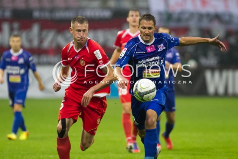  13.09.2013 LODZ PILKA NOZNA T-MOBILE EKSTRAKLASA SEZON 2013/2014 FOOTBALL POLISH EKSTRAKLASA SEASON WIDZEW LODZ - PODBESKIDZIE BIELSKO-BIALA N/Z EDUARDS VISNAKOVS ANTON SLOBODA   
