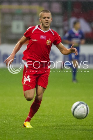  13.09.2013 LODZ PILKA NOZNA T-MOBILE EKSTRAKLASA SEZON 2013/2014 FOOTBALL POLISH EKSTRAKLASA SEASON WIDZEW LODZ - PODBESKIDZIE BIELSKO-BIALA N/Z VELJKO BATROVIC SYLWETKA   