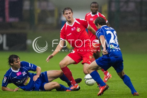  13.09.2013 LODZ PILKA NOZNA T-MOBILE EKSTRAKLASA SEZON 2013/2014 FOOTBALL POLISH EKSTRAKLASA SEASON WIDZEW LODZ - PODBESKIDZIE BIELSKO-BIALA N/Z POVILAS LEIMONAS   