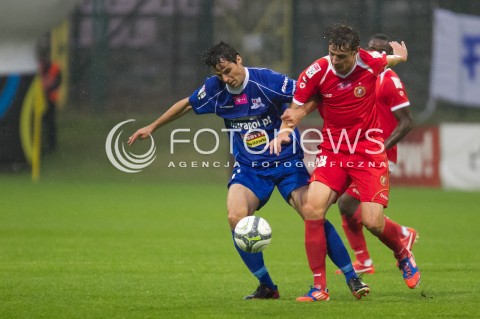  13.09.2013 LODZ PILKA NOZNA T-MOBILE EKSTRAKLASA SEZON 2013/2014 FOOTBALL POLISH EKSTRAKLASA SEASON WIDZEW LODZ - PODBESKIDZIE BIELSKO-BIALA N/Z POVILAS LEIMONAS   