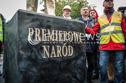  13.09.2013 WARSZAWA TRZECI DZIEN OGOLNOPOLSKICH DNI PROSTESTU W WARSZAWIE N/Z STRAJK HAPPENING  