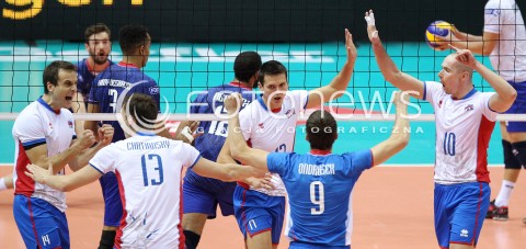  20.09.2013 GDANSK ERGO ARENA<br />SIATKOWKA MEZCZYZN<br />MISTRZOSTWA EUROPY W SIATKOWCE MEZCZYZN 2013 CEV VELUX<br />VOLLEYBALL EUROPEAN CHAMPIONSHIP MEN 2013 - FINAL ROUND <br />GRUPA B ( GROUP B )<br />FRANCJA - SLOWACJA ( FRANCE - SLOVIAKIA )<br />N/Z STEFAN JUNIOR CHRTIANSKY ROMAN ONDRUSEK MARTIN NEMEC TOMAS KMET OGURCAK FRANTISEK RADOSC EMOCJE <br /> 