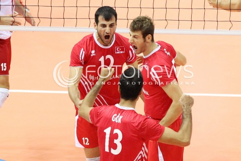  20.09.2013 GDANSK ERGO ARENA<br />SIATKOWKA MEZCZYZN<br />MISTRZOSTWA EUROPY W SIATKOWCE MEZCZYZN 2013 CEV VELUX<br />VOLLEYBALL EUROPEAN CHAMPIONSHIP MEN 2013 - FINAL ROUND <br />GRUPA B ( GROUP B )<br />POLSKA - TURCJA ( POLAND - TURKEY )<br />N/Z HALIL IBRAHIM YUCEL EMIN GOK RADOSC EMOCJE <br /> 