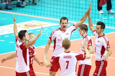  20.09.2013 GDANSK ERGO ARENA<br />SIATKOWKA MEZCZYZN<br />MISTRZOSTWA EUROPY W SIATKOWCE MEZCZYZN 2013 CEV VELUX<br />VOLLEYBALL EUROPEAN CHAMPIONSHIP MEN 2013 - FINAL ROUND <br />GRUPA B ( GROUP B )<br />POLSKA - TURCJA ( POLAND - TURKEY )<br />N/Z BARTOSZ KUREK JAKUB JAROSZ LUKASZ ZYGADLO PIOTR NOWAKOWSKI RADOSC EMOCJE <br /> 