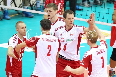  20.09.2013 GDANSK ERGO ARENA<br />SIATKOWKA MEZCZYZN<br />MISTRZOSTWA EUROPY W SIATKOWCE MEZCZYZN 2013 CEV VELUX<br />VOLLEYBALL EUROPEAN CHAMPIONSHIP MEN 2013 - FINAL ROUND <br />GRUPA B ( GROUP B )<br />POLSKA - TURCJA ( POLAND - TURKEY )<br />N/Z PAWEL ZATORSKI MICHAL WINIARSKI BARTOSZ KUREK PIOTR NOWAKOWSKI JAKUB JAROSZ RADOSC EMOCJE <br /> 