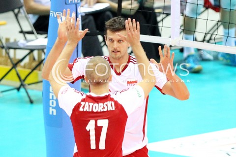  20.09.2013 GDANSK ERGO ARENA<br />SIATKOWKA MEZCZYZN<br />MISTRZOSTWA EUROPY W SIATKOWCE MEZCZYZN 2013 CEV VELUX<br />VOLLEYBALL EUROPEAN CHAMPIONSHIP MEN 2013 - FINAL ROUND <br />GRUPA B ( GROUP B )<br />POLSKA - TURCJA ( POLAND - TURKEY )<br />N/Z PAWEL ZATORSKI MICHAL WINIARSKI RADOSC EMOCJE <br /> 