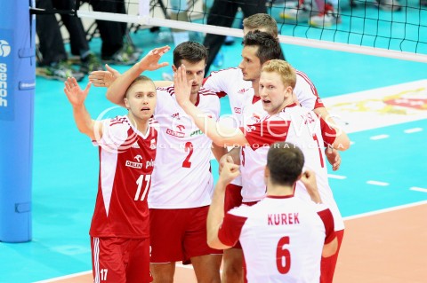  20.09.2013 GDANSK ERGO ARENA<br />SIATKOWKA MEZCZYZN<br />MISTRZOSTWA EUROPY W SIATKOWCE MEZCZYZN 2013 CEV VELUX<br />VOLLEYBALL EUROPEAN CHAMPIONSHIP MEN 2013 - FINAL ROUND <br />GRUPA B ( GROUP B )<br />POLSKA - TURCJA ( POLAND - TURKEY )<br />N/Z PAWEL ZATORSKI MICHAL WINIARSKI BARTOSZ KUREK JAKUB JAROSZ LUKASZ ZYGADLO RADOSC EMOCJE <br /> 